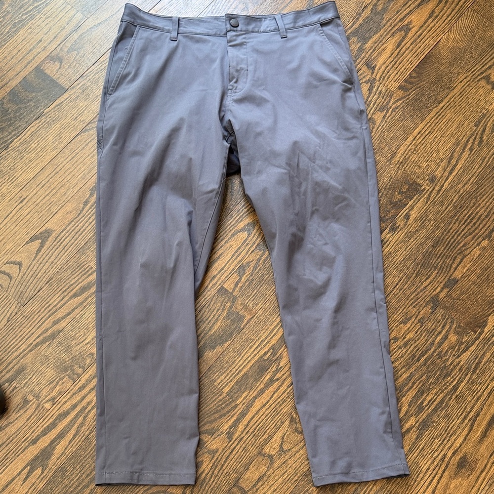 Rhone Men's Gray Dress Pants 34
